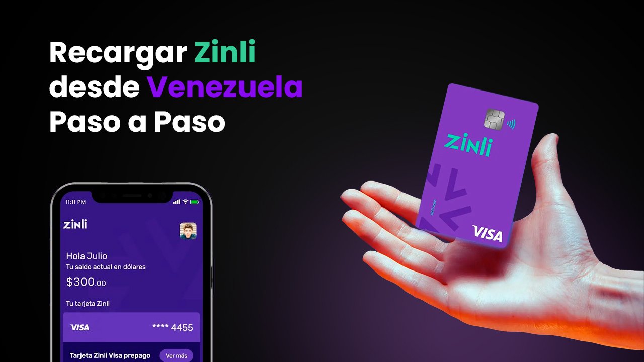 Como recargar Zinli desde Venezuela